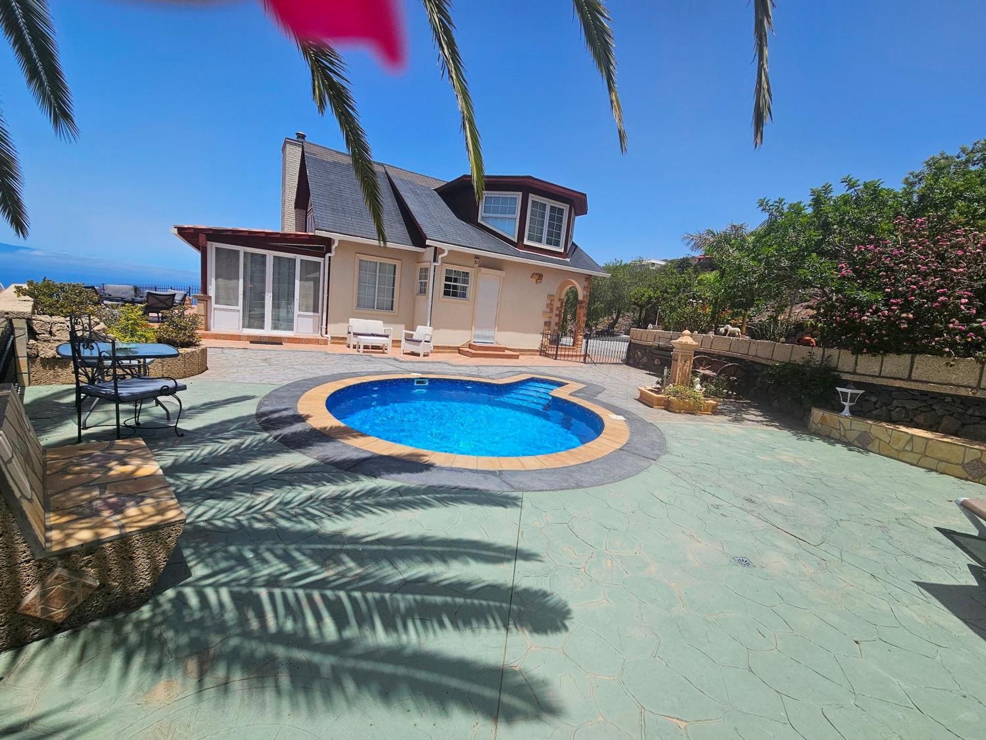 Villa Carlitos Vistas Al Mar Y A La Montana 아데제 외부 사진